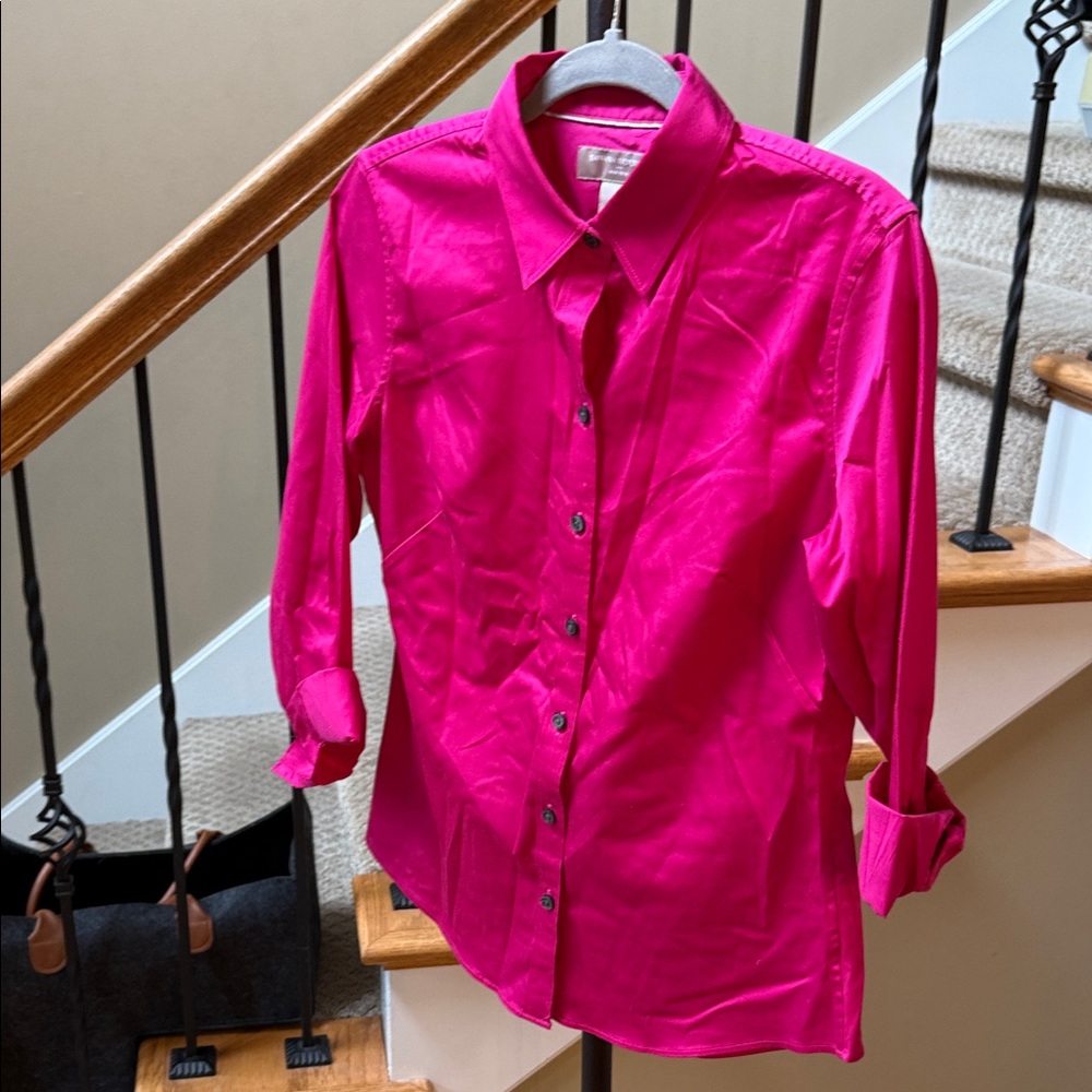 Banana Republic Pink Button Down Shirt